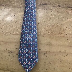 Hermes 100% Silk Tie